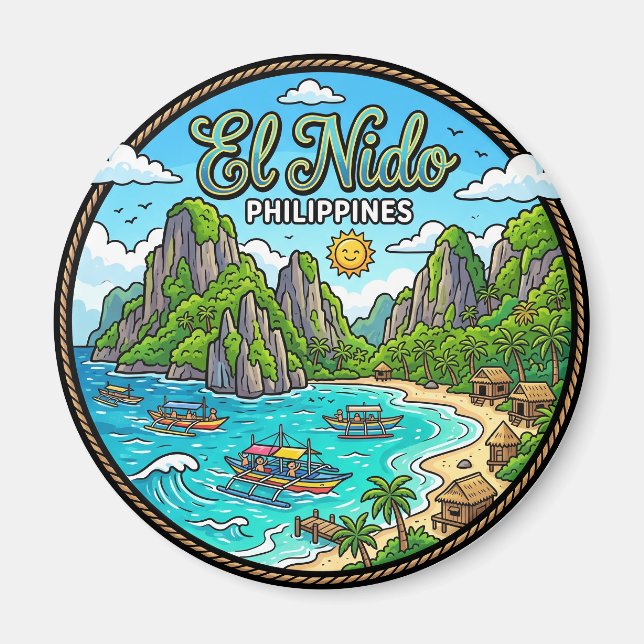 Imã El Nido Filipinas (Frente)