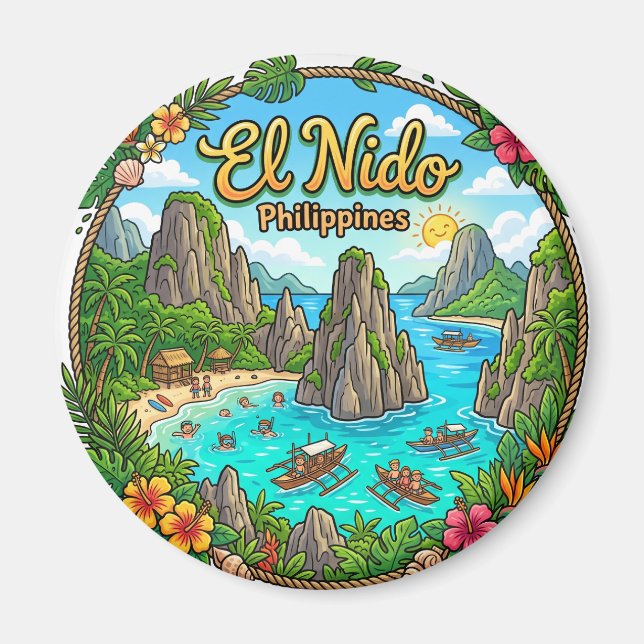 Imã El Nido Filipinas (Frente)