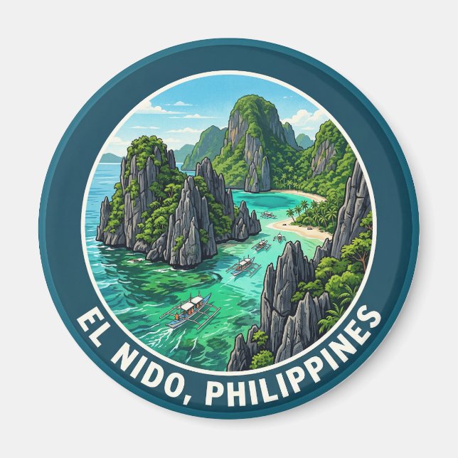 Imã El Nido, Palawan Filipinas (Frente)