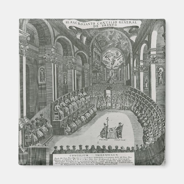 Imã El Sacrosanto Concilio General de Trento (Frente)