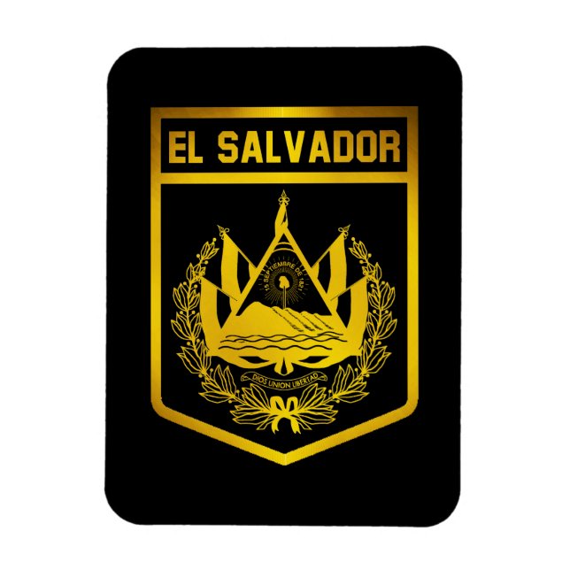 Ímã El Salvador Emblem (Vertical)