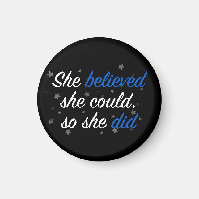 Imã Ela Acreditava Que Podia Fazê-Lo Citar A Resolução (Frente)