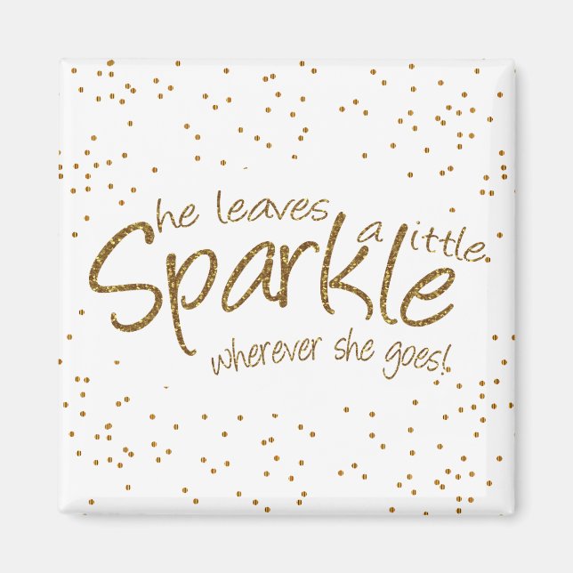 Imã Ela deixa um pouco de brilho (Frente)