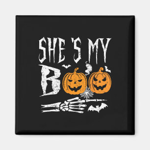 Imã Ela é a minha Matança de Halloween do Pumpkin Skel