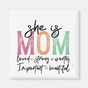Imã Ela é mãe: amada, forte, digna, importante, Beau