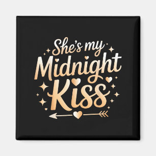 Imã Ela É Meu Casal do Beijo da Meia-Noite de Ano Novo