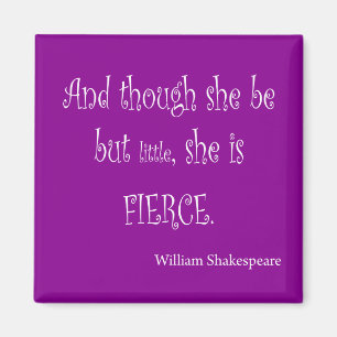 Imã Ela É Pequena, Ela É Um Trecho De Shakespeare