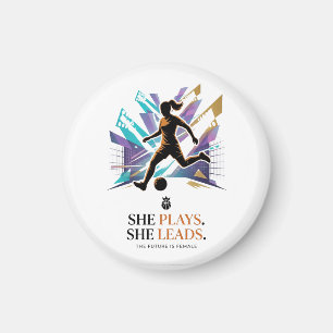 Imã Ela Joga Ela Lidera Estrela Futurista do Futebol F