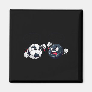 Imã Ela Me Ama Mais Futebol Hóquei Para Mulheres
