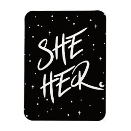 Ímã Ela Stars Suas Pronounes