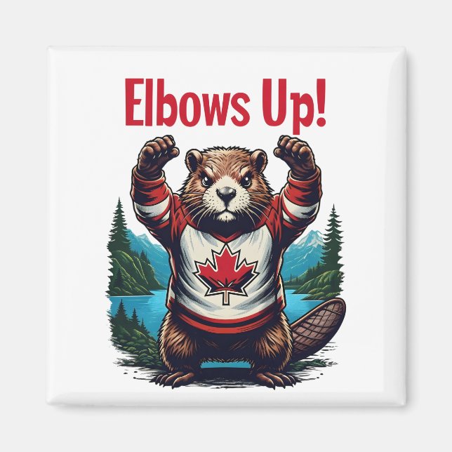 Imã Elbows Up Canadá (Frente)