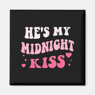 Imã Ele É Meu Beijo Da Meia-Noite Dizendo Casal Românt
