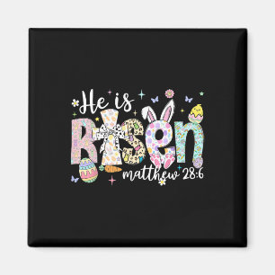 Imã Ele É Risen Jesus Felz pascoa Cristã Criança