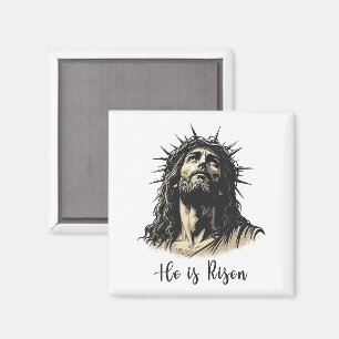 Imã Ele é Risen Jesus Felz pascoa Cristão