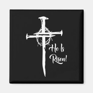 Imã Ele Está Riscado Cruzando Jesus Dia da Páscoa Reli