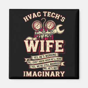 Imã Ele Não É Divertido Imaginário Técnico de HVAC Esp