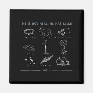 Imã Ele Não Está Aqui Ele Ressuscitou Cruz Cristã Jesu