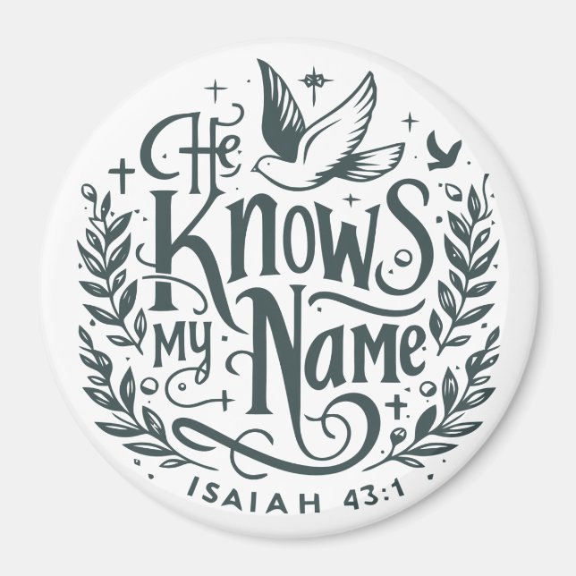 Imã Ele sabe o meu nome (Frente)