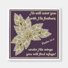 Imã Ele vai te cobrir com suas penas