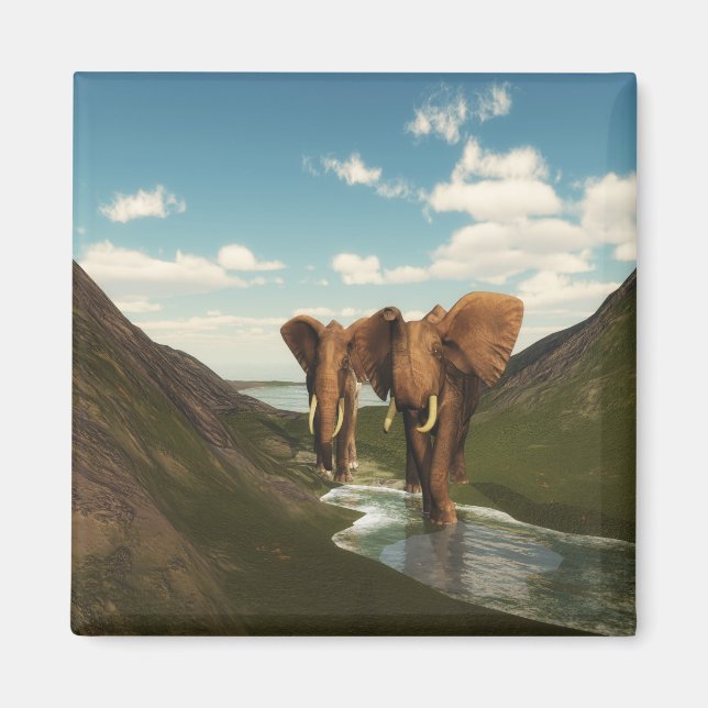 Imã Elefante (Frente)