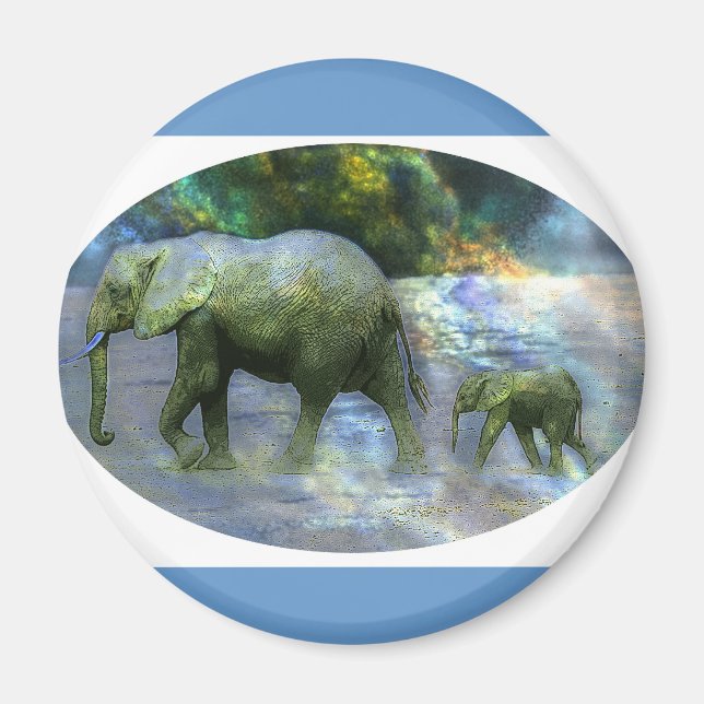 Imã Elefante Africano (Frente)