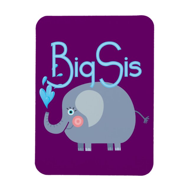 Ímã Elefante Big Sis (Vertical)