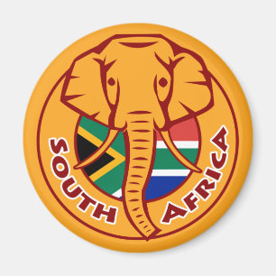 Imã Elefante da bandeira de África do Sul