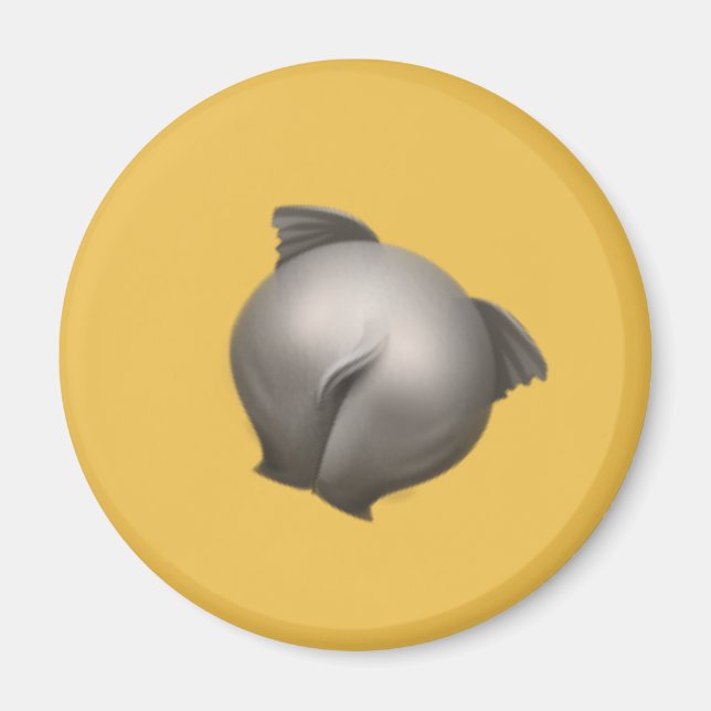 Imã elefante das nádegas (Frente)