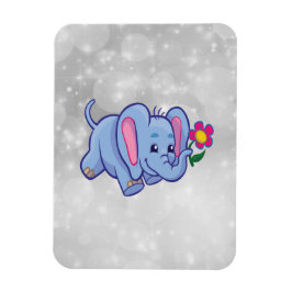 Ímã Elefante de desenho animado fofo