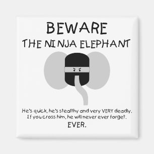 Imã Elefante de Ninja