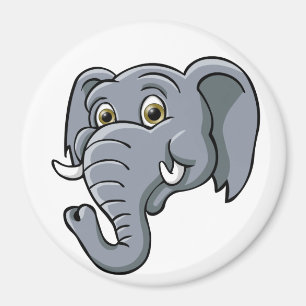 Imã Elefante dos desenhos animados
