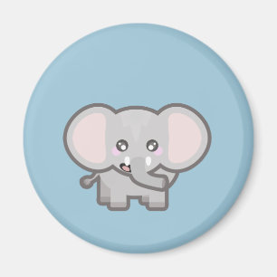 Imã Elefante Kawaii