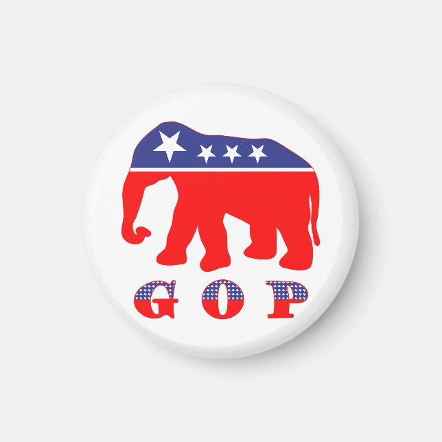 Imã Elefante modernizado do GOP (Frente)