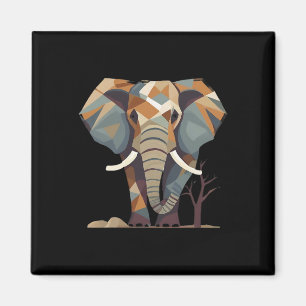 Imã Elefante: Na moda artística dos fãs elefantes salv