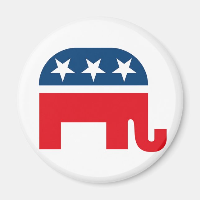 Imã Elefante Republicano (Frente)