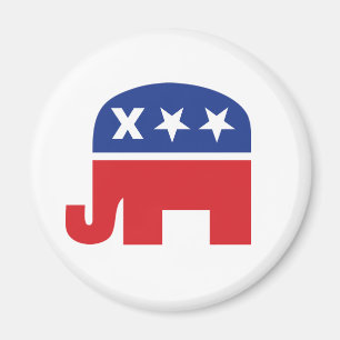 Imã Elefante Republicano Morto