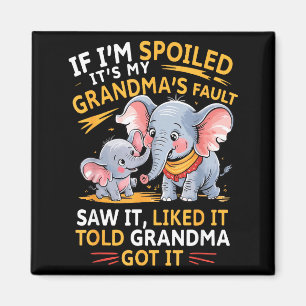 Imã Elefante Se Estou Estragado É Culpa Da Minha Avó V