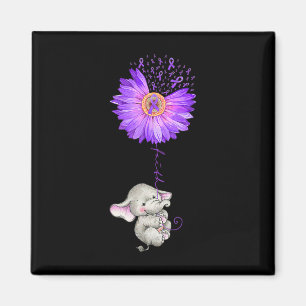 Imã Elefante Segura Fibromialgia Sunflower Awaren
