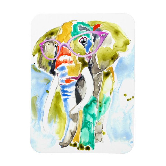 Ímã Elefante Smarty Pants (Vertical)