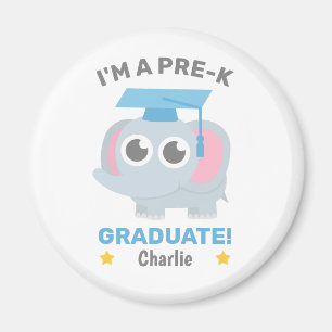 Imã Elefante, Sou um Graduado Pré-K, Personalizado par