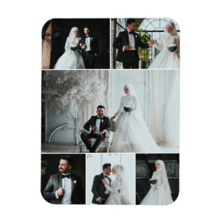 Ímã Elegante 6 Foto Collage Keepsasael