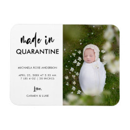 Ímã Elegante feito em quarentena - Bebê Vertical Recém