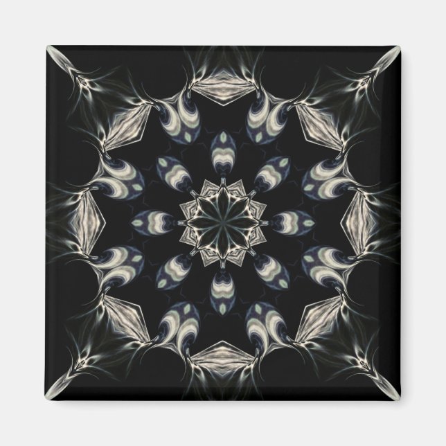 Imã Elegante Mandala (Frente)
