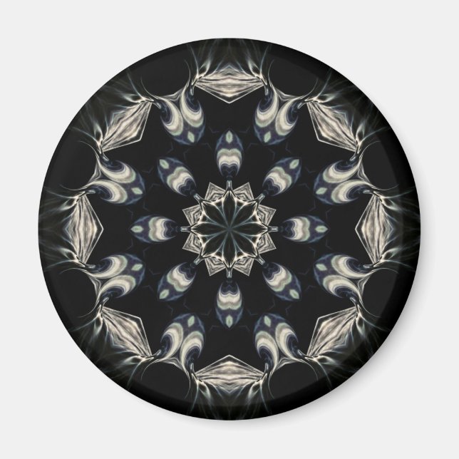Imã Elegante Mandala (Frente)