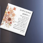 Imã Elegante Queda Floral | Ayatul Kursi Nikah Favor<br><div class="desc">Elegante Queda Floral | Ayatul Kursi Nikah Muslim Wedding Favors Magnet Este projeto com uma flor elegante combina com uma caligrafia sagrada de ayatul kursi para celebrar o casamento muçulmano, nikah e walima, em esperança de bênção e du'a do convidado para o casal recém-casado Facilmente personalizado e personalizado com o...</div>