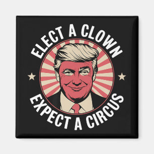 Imã Eleger Um Palhaço Esperando Um Impeach Trump Anti 