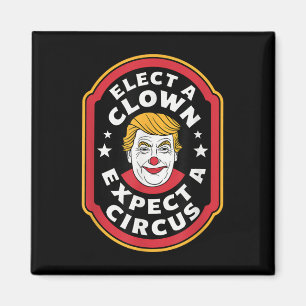 Imã Eleger Um Palhaço Esperando Um Impeach Trump Anti 