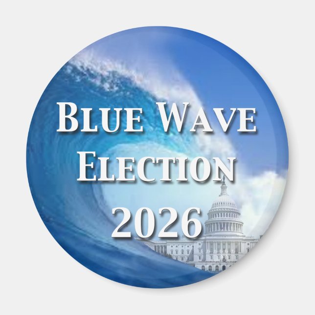 Imã Eleição da Onda Azul 2026 (Frente)