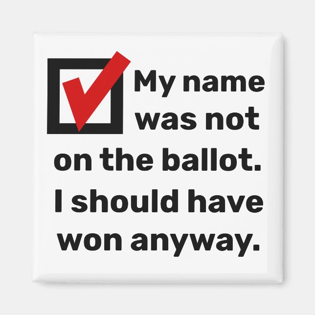 Imã Eleição Humor 2024 (Frente)