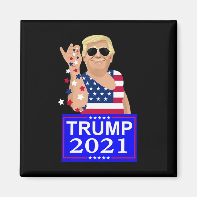 Imã Eleição Trump 4 Ever (Frente)